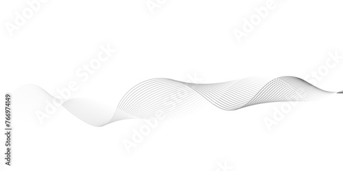 Abstract wavy curve lines background. Modern template abstract design flowing particles wave digital frequency track equalizer. abstract wave line for banner, wallpaper background with wave design. photo