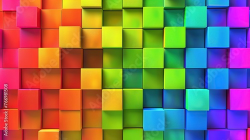 colorful checkered background