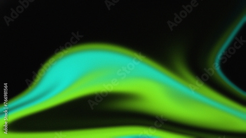 Fototapeta Naklejka Na Ścianę i Meble -  Green and turquoise Grainy noise texture gradient background