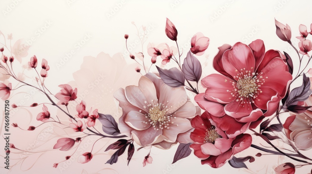 flower watercolor