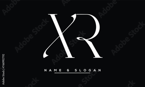 XR, RX, X, R  Abstract Letters Logo Monogram
