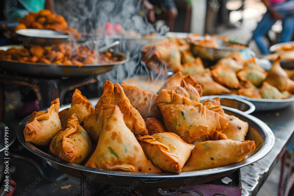 Sizzling Samosas: A Street Food Delight