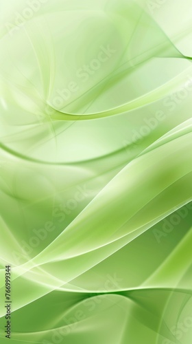 smooth green curves giving a tranquil serene backdrop wallpaper background design