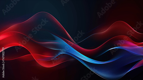 Abstract Black and Blue Conceptual Background