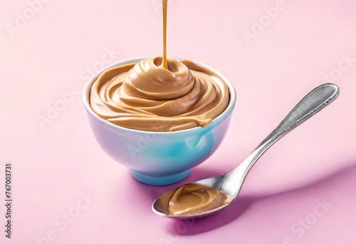 cream with spoon