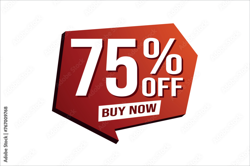 75% seventy five percent off buy now poster banner graphic design icon logo sign symbol social media website coupon
75% seventy five percent off buy now poster banner graphic design icon logo sign symbol social media website coupon