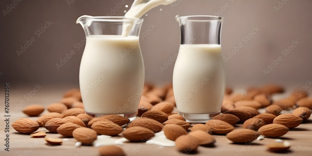Almond Milk and Almonds: A Delicious Dairy-Free Option Almond Milk and Almonds: A Delicious Dairy-Free Option