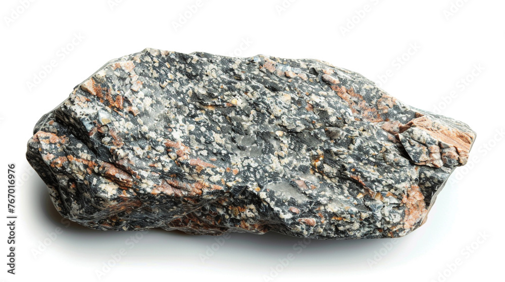 Top view of granite stone table isolated on white for product display. Top view of granite stone table isolated on white for product display.