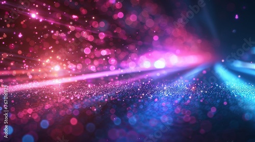 Blurry Colorful Lights and Sparkles