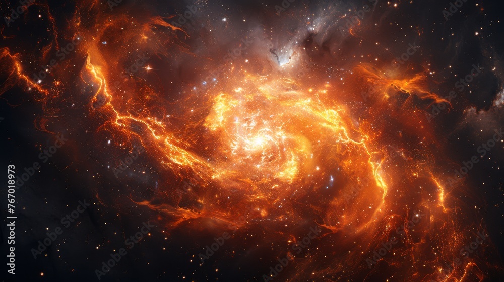 Enormous Star Illuminating the Sky Enormous Star Illuminating the Sky