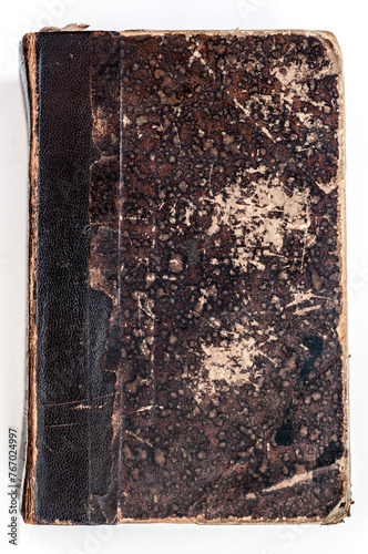 Antique Book with Textured Cover
