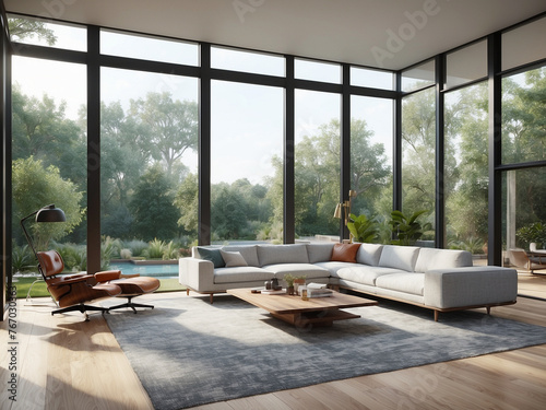 Large Windows and Open Floor Plans in Mid Century Homes  Fostering Indoor and Outdoor Connection