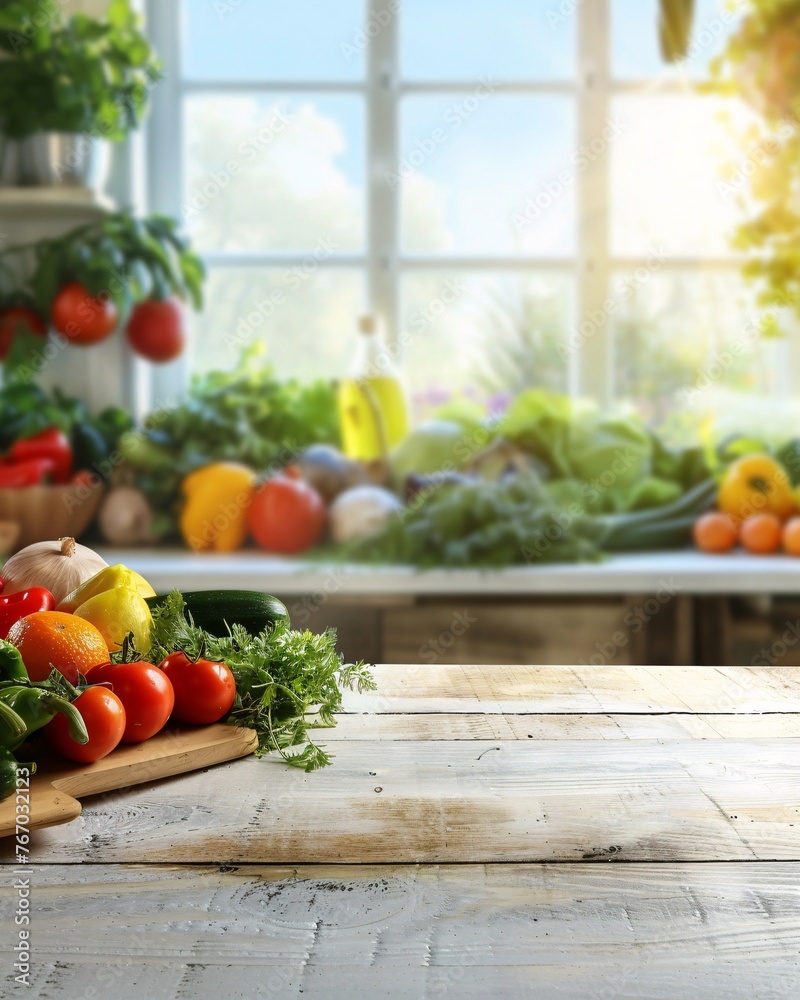 fresh vegetables on the table fresh vegetables on the table