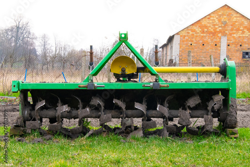 Rotary tiller. Tillage. Agricultural machinery