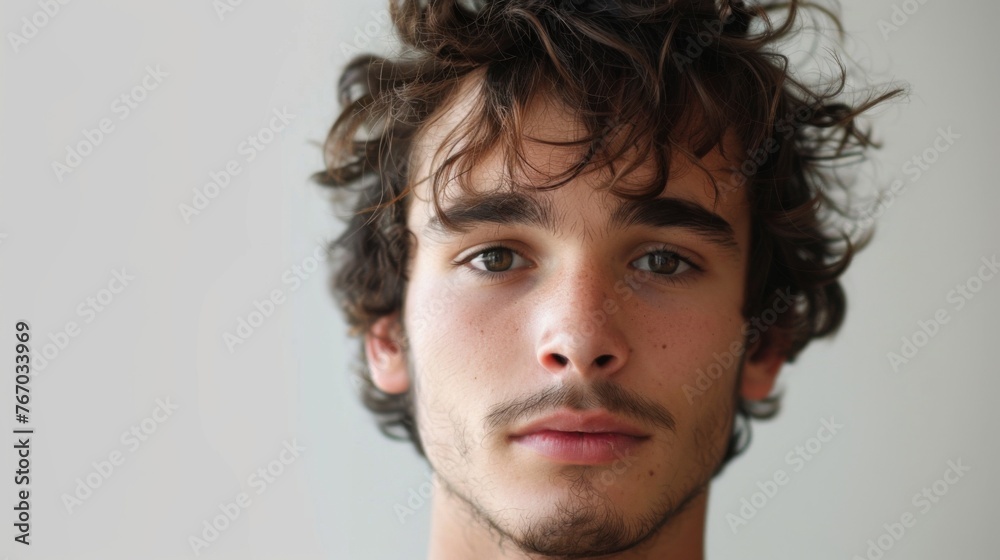 Young Belgian 26 year old guy with brown hair, portrait Young Belgian 26 year old guy with brown hair, portrait