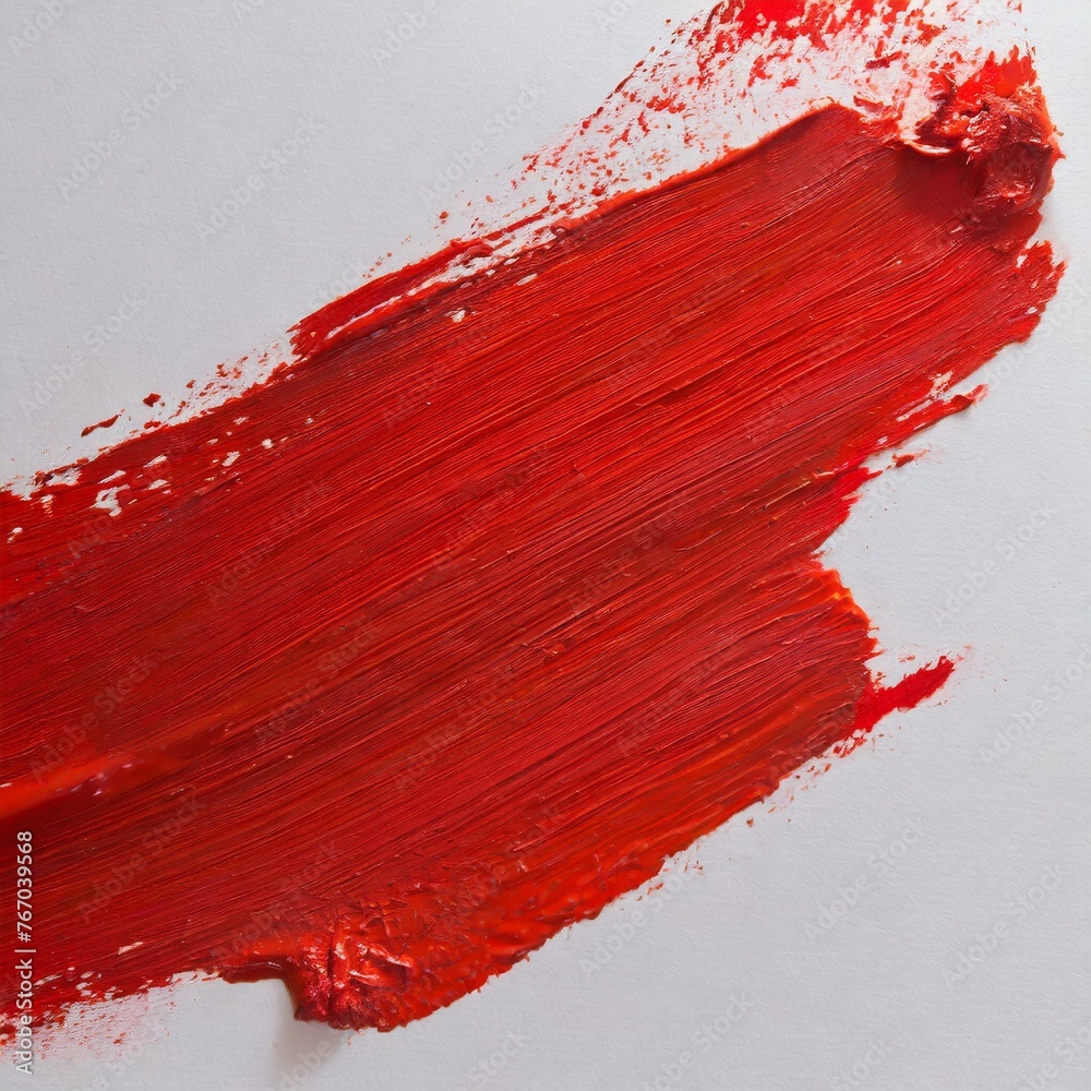 Red Paint Flourish: Striking Design Element Ready for Creative Layouts Red Paint Flourish: Striking Design Element Ready for Creative Layouts