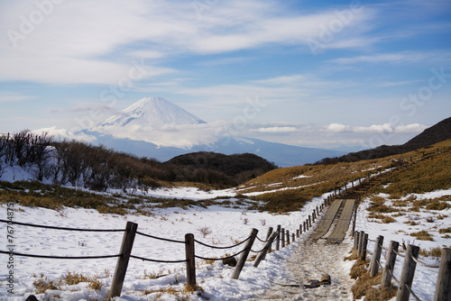 Mt. Komagatake is a 1357-meter high lava dome. photo