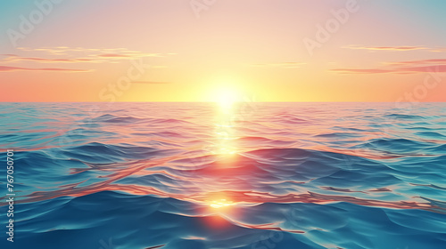 Background of transparent sea water sparkling in the sun © ma