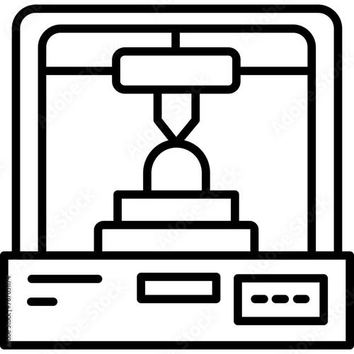 3d Printer Icon