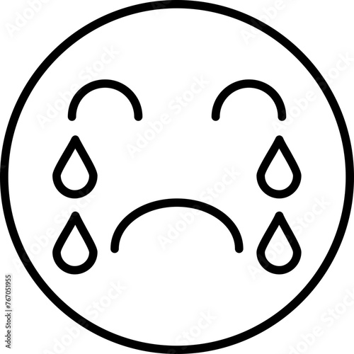 Crying Icon