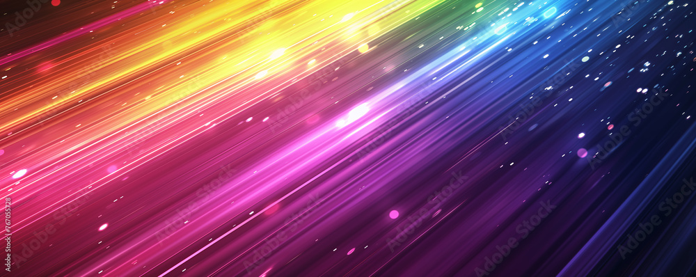 iridescent sparks rainbow bokeh background. Pride Month, Rainbow Flag iridescent sparks rainbow bokeh background. Pride Month, Rainbow Flag