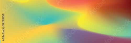 Creative covers or horizontal posters concept in modern minimal style for corporate identity, branding, social media advertising, promo. Minimalist cover design template with dynamic fluid gradient
