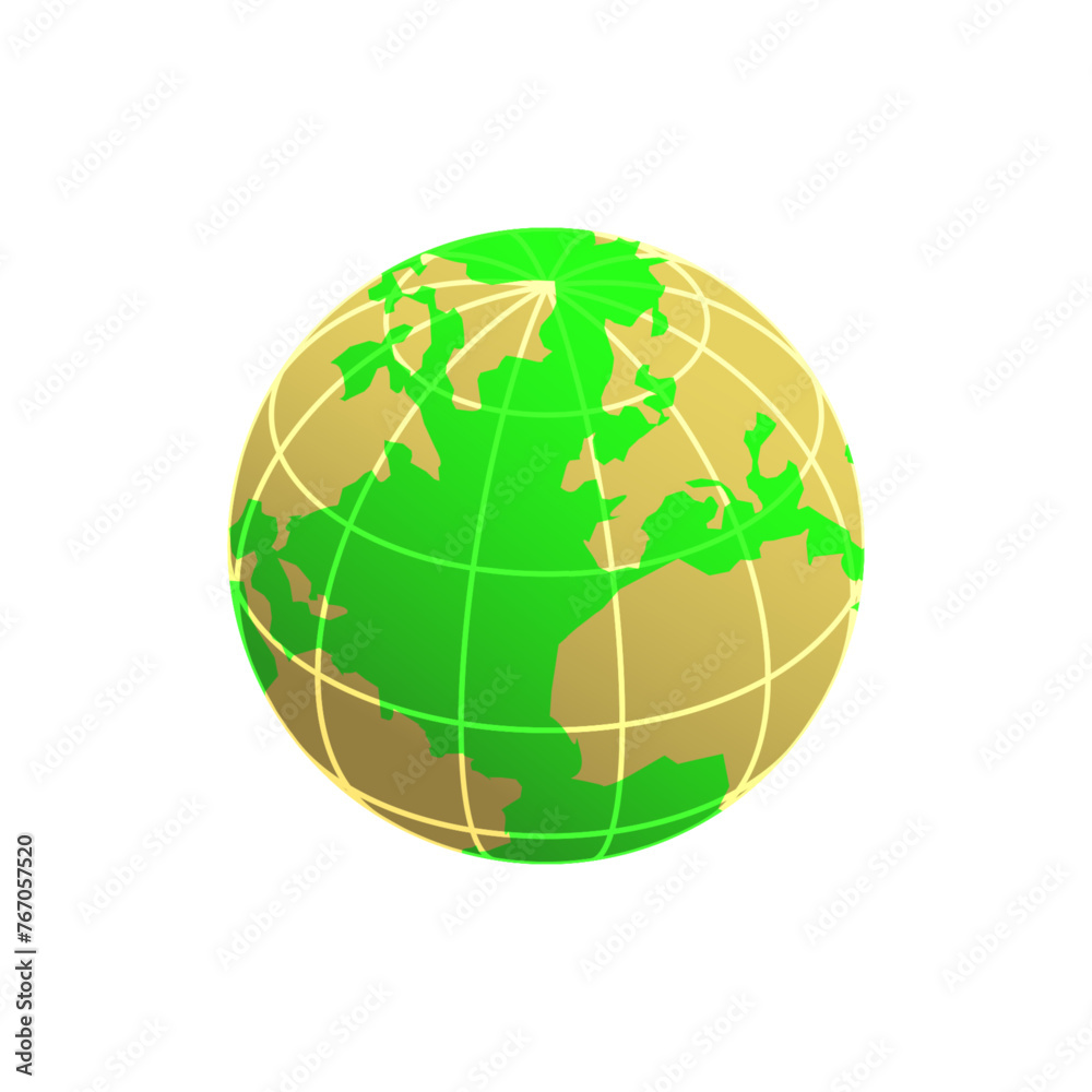 green earth globe with grass green earth globe with grass