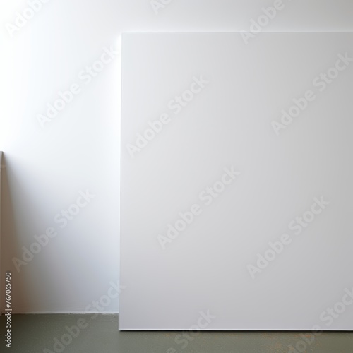 White Canvas Unframed Painting Mockup