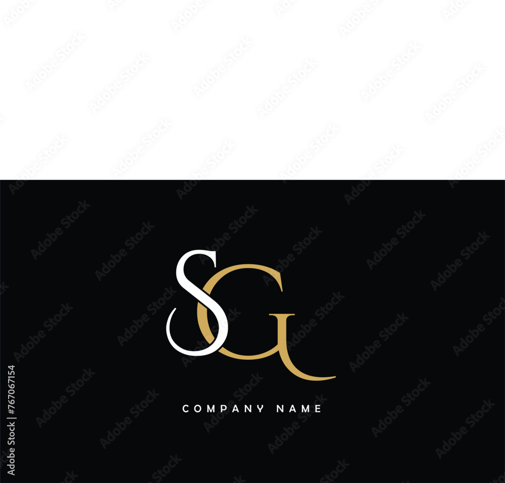 SG,GS, S, G Abstract Letters Logo Monogram SG,GS, S, G Abstract Letters Logo Monogram