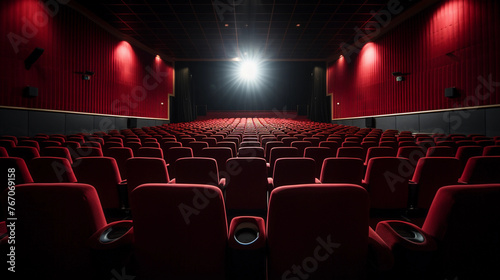 empty cinema auditorium