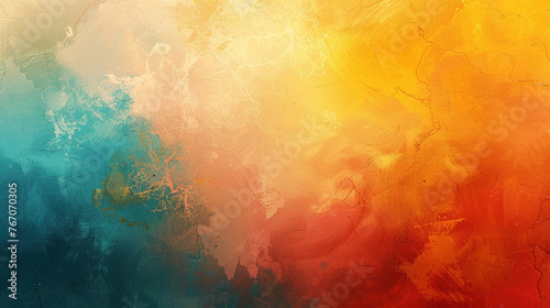 International Colour Day background. Copy space. Abstract background. Colorful background. April background banner for special or awareness day, week or month. Business and media social background. 
