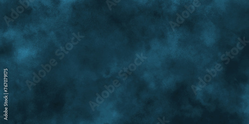 Abstract background with dark blue watercolor texture .smoke vape rain dark blue cloud and mist or smog fog exploding canvas background .hand painted vector illustration with watercolor design .