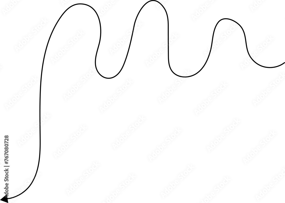 Arrow hand drawn Arrow hand drawn