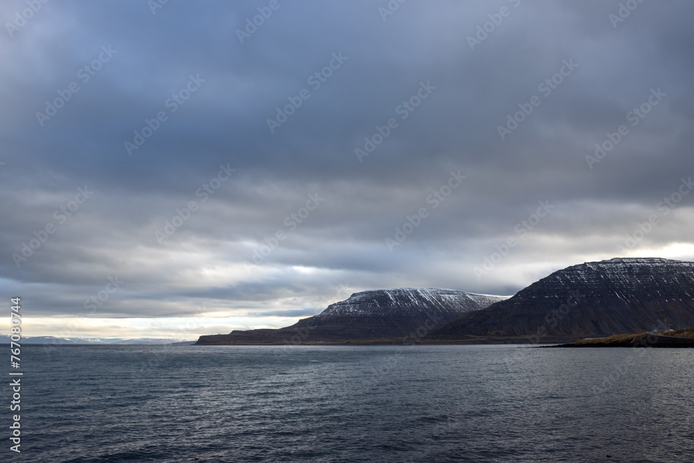 Atlantic ocean and coast of Iceland