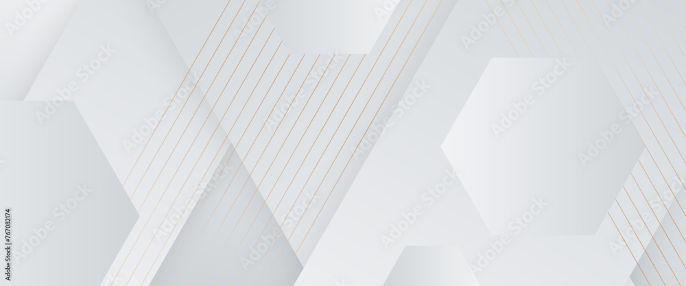 White and gold vector abstract banner with simple geometric shapes. For cover design, book design, poster, cd cover, flyer, website backgrounds or advertising White and gold vector abstract banner with simple geometric shapes. For cover design, book design, poster, cd cover, flyer, website backgrounds or advertising