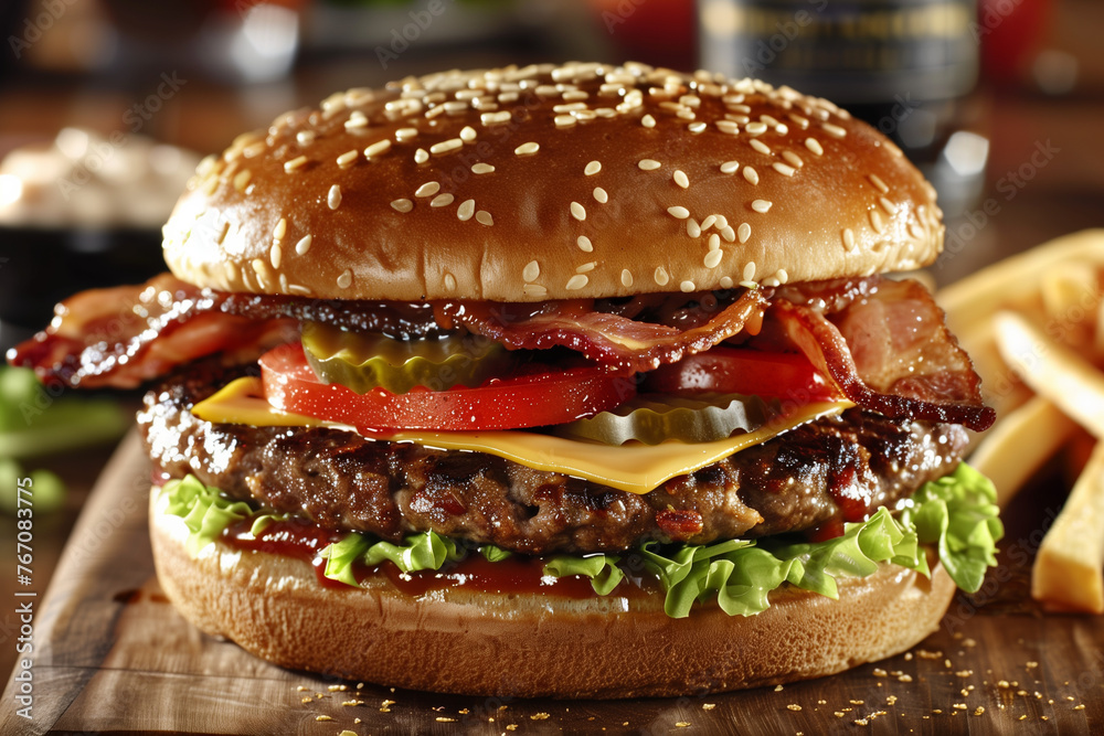 Massive hamburger Massive hamburger