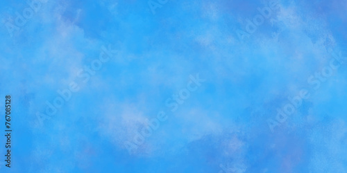 Abstract background with light blue watercolor texture .smoke vape rain cloud and mist or smog fog exploding canvas element background .hand painted vector illustration with watercolor design .