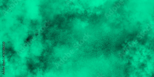 Abstract background with mint watercolor texture .smoke vape rain mint cloud and mist or smog fog exploding canvas element background .hand painted vector illustration with watercolor design .