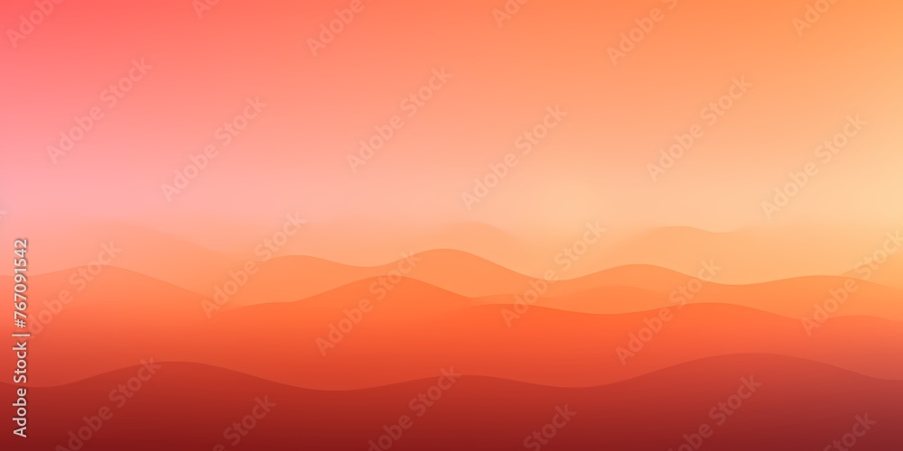 A picturesque sunset gradient background, blending from soft apricot to deep tangerine, casting a warm and inviting glow perfect for design projects.