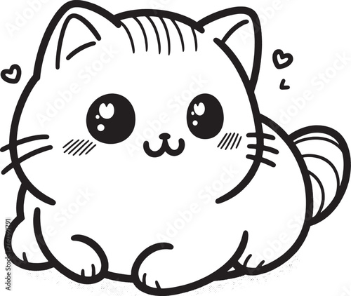 cartoon, vector, animal, cat, illustration, coloring, drawing, funny, line, fun, coloring book, children, sketch, pet, cute, lion, art, kitten, love, character, baby, outline, smile, design, comic,bla