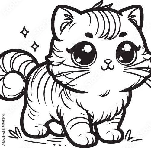 cartoon, vector, animal, cat, illustration, coloring, drawing, funny, line, fun, coloring book, children, sketch, pet, cute, lion, art, kitten, love, character, baby, outline, smile, design, comic,bla