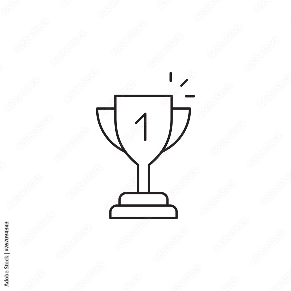 Cup vector icon. First place cup sign. Reward victory cup symbol. Goblet icon. Ceremony contest cup icon. UX UI icon Cup vector icon. First place cup sign. Reward victory cup symbol. Goblet icon. Ceremony contest cup icon. UX UI icon