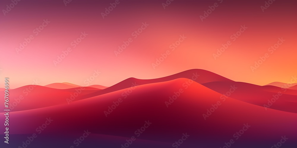 A mesmerizing gradient background, transitioning from soft peach to deep maroon, casting a captivating glow that enhances creativity and innovation in graphic design.