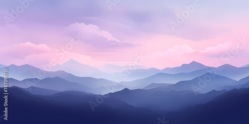 A mesmerizing gradient background of twilight hues, blending from soft lavender to deep indigo, creating a dreamy atmosphere perfect for creative projects. © Kanwal