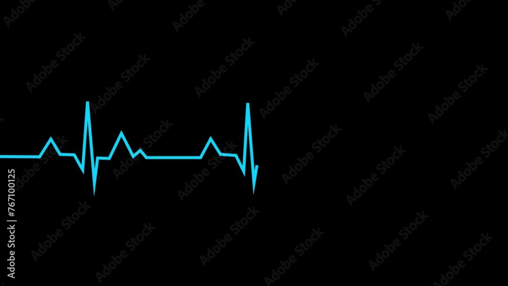 Heart beat line. Self drawing animation with alpha channel. Seamless loop. Heart beat line. Self drawing animation with alpha channel. Seamless loop.
