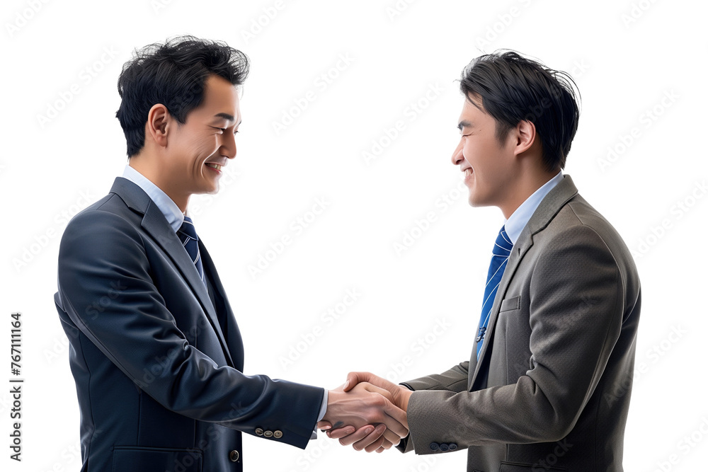 Business man shaking hand Business man shaking hand