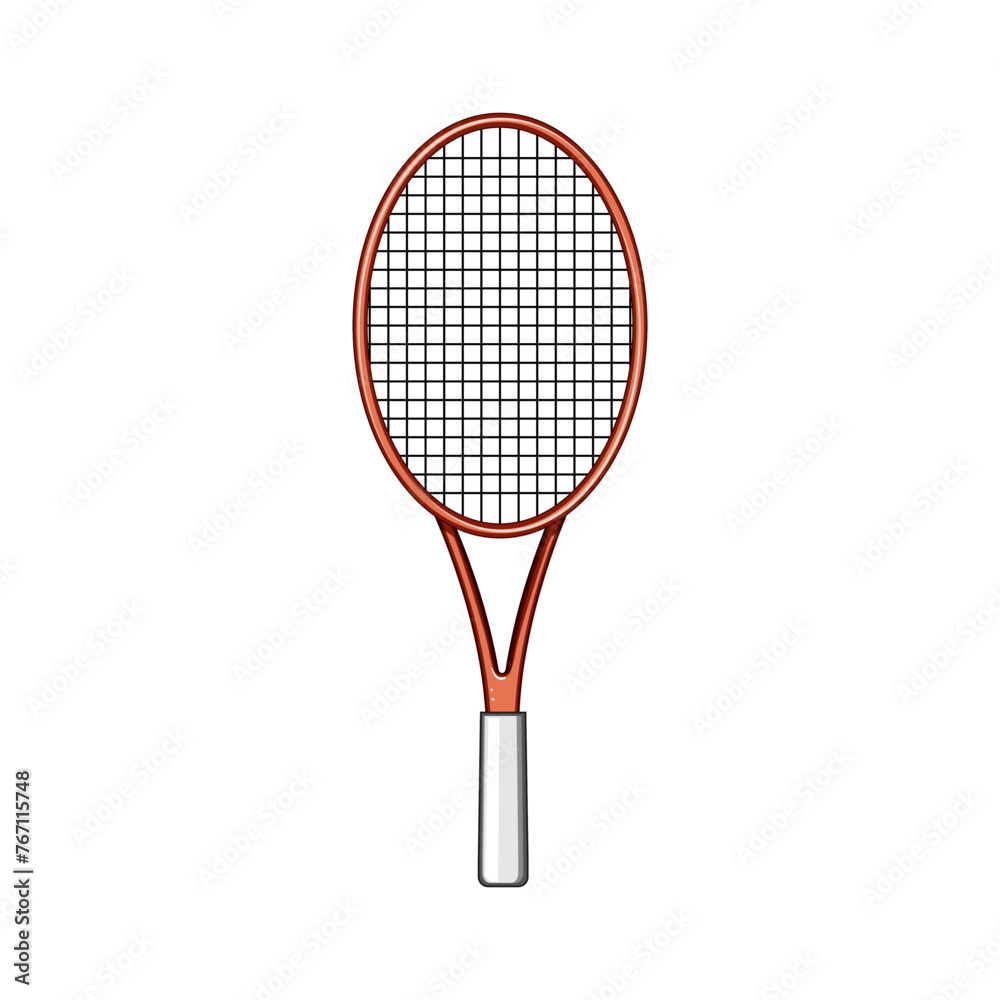 racquet tennis racket cartoon. silhouette court, sport symbol, equipment outline racquet tennis racket sign. isolated symbol vector illustration