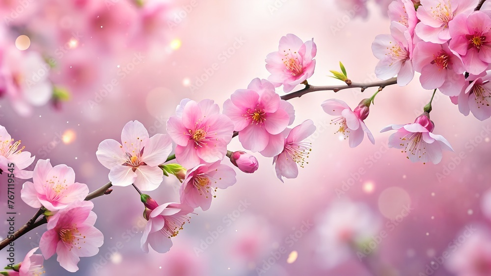 Sakura Blossom Background
