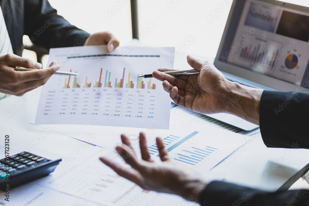 The finance advisory meeting is discussing the statistical analysis of financial data, accounting and business budget planning. The finance advisory meeting is discussing the statistical analysis of financial data, accounting and business budget planning.