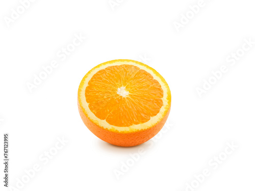 Orange slice  transparent background